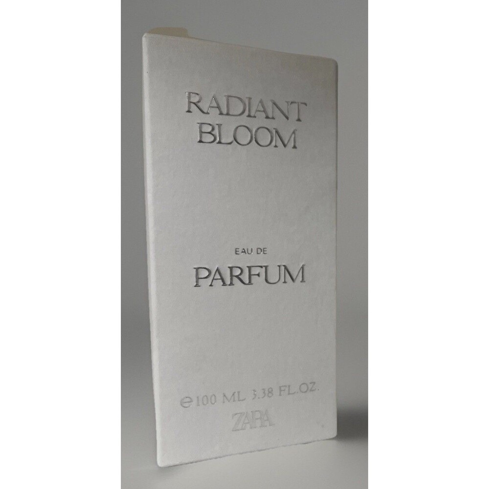 Zara Radiant Bloom Eau De Parfum Spray 3.38 Oz / 100 mL Cologne New Rare